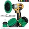 Drill Brush Power Scrubber By Useful Products 5 in W 5 in L Brush, Green G-S-E42O-QC-DB - alternate 4